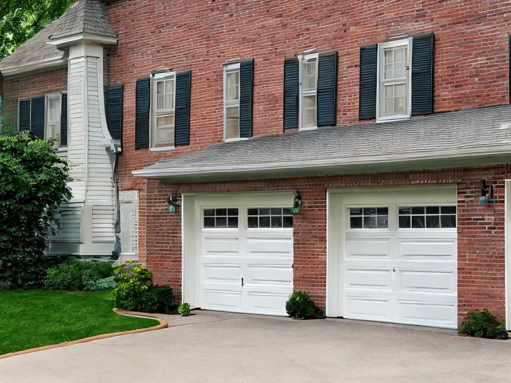 New raised panel garage door in Manheim PA